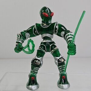 MEGABLOX Magnetix Magnaman Green Alien 5.5” Action Figure